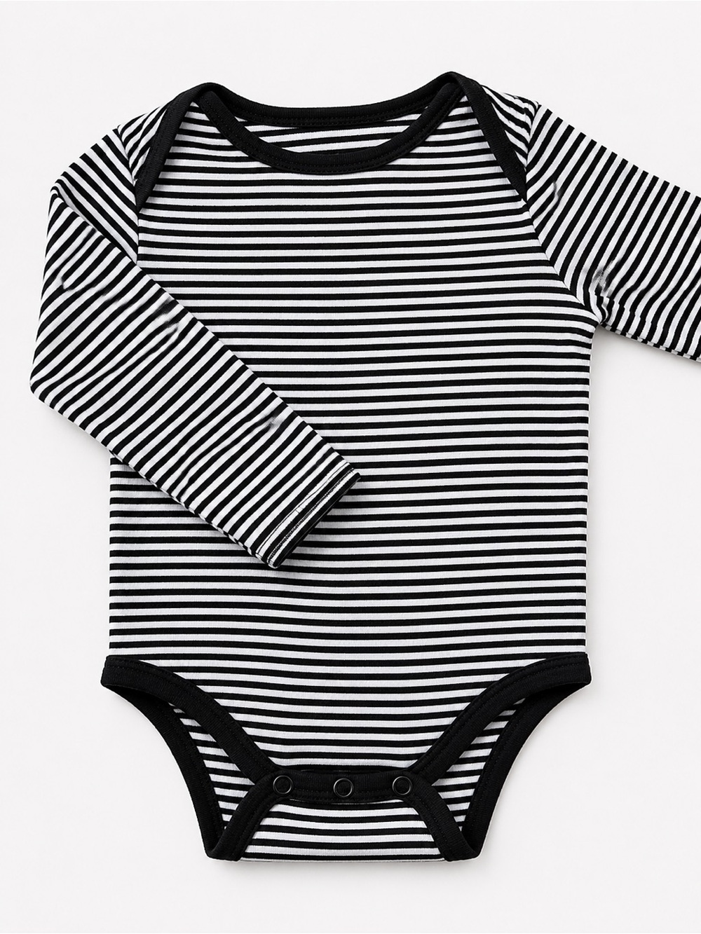 GAP Striped Long-Sleeve One-Piece
